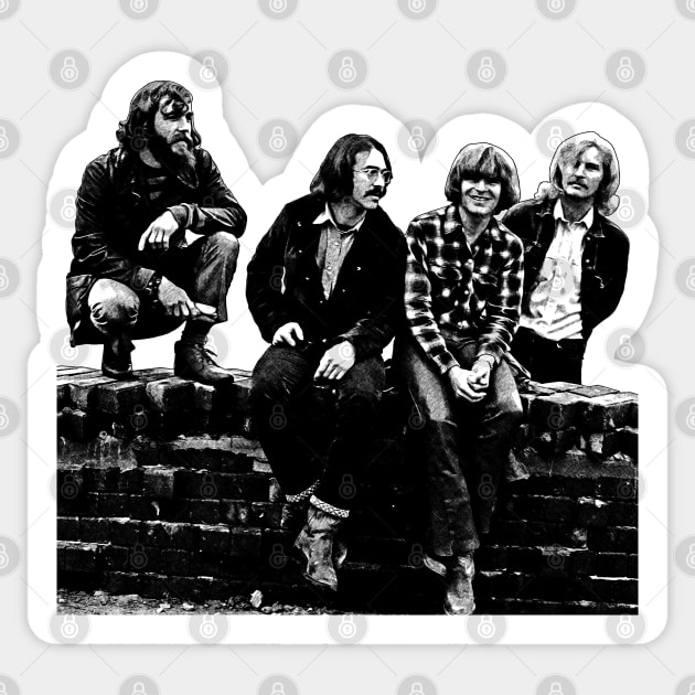 Creedence Clearwater Revival Sticker by tykler